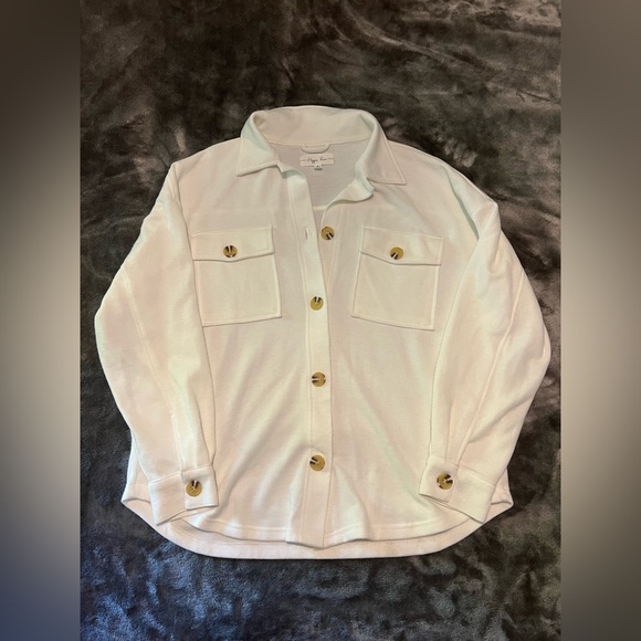 Hippie rose button up - Picture 1 of 6